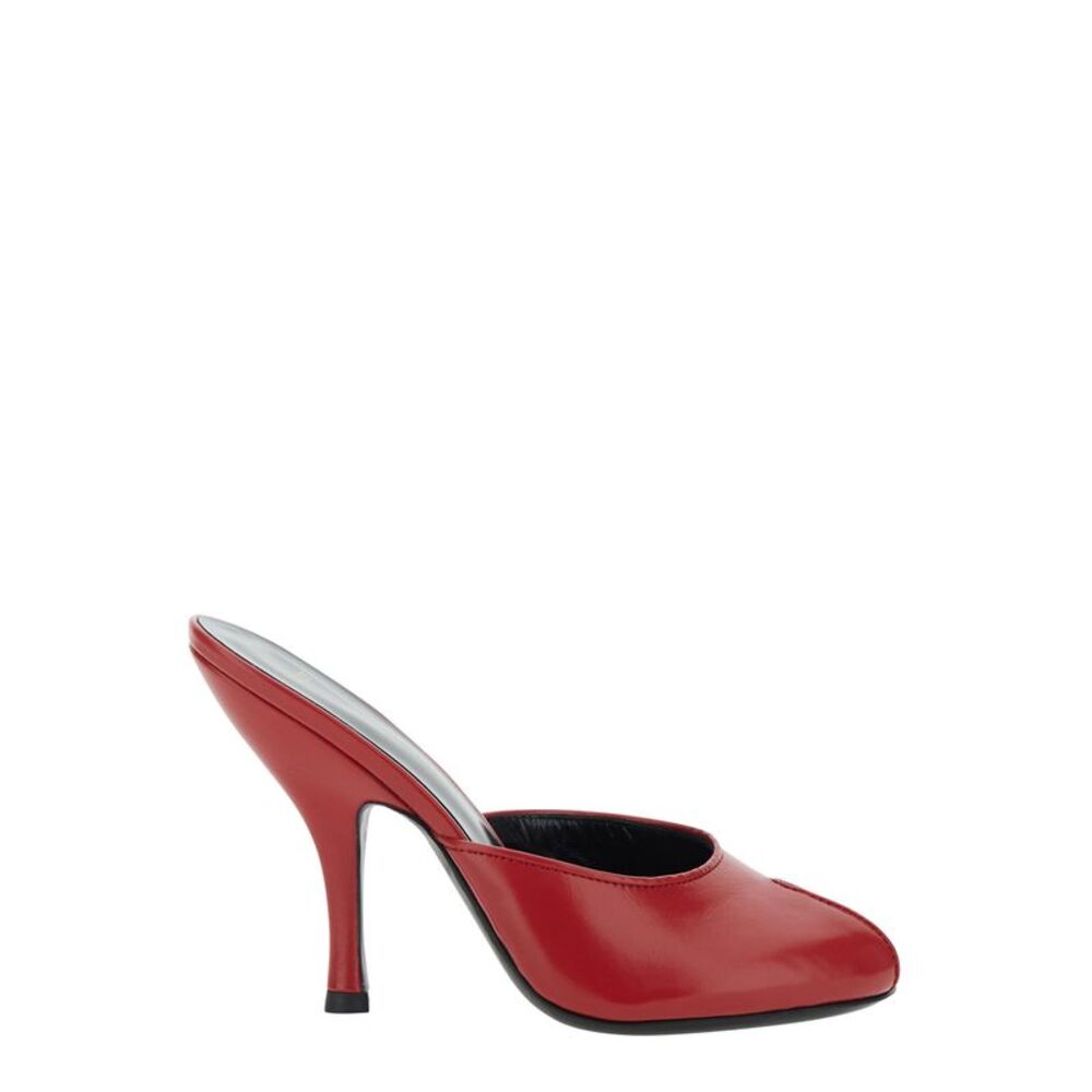 Jude Women Date Mule In Red Leather